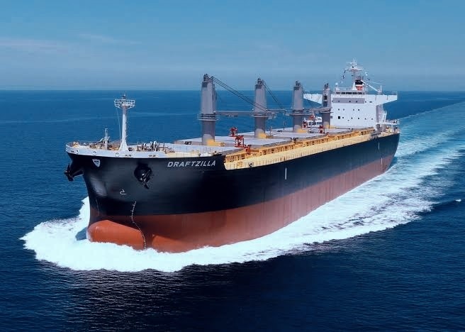 Bulk carrier vessel, part of the fleet at Fleet Management Limited. 