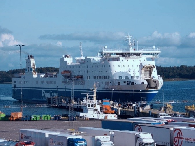 RORO ship part of fleet at Ship Management Limited