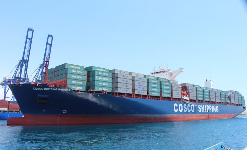 Panamax Container Ship