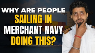 Why are people sailing in merchant navy doing this ?