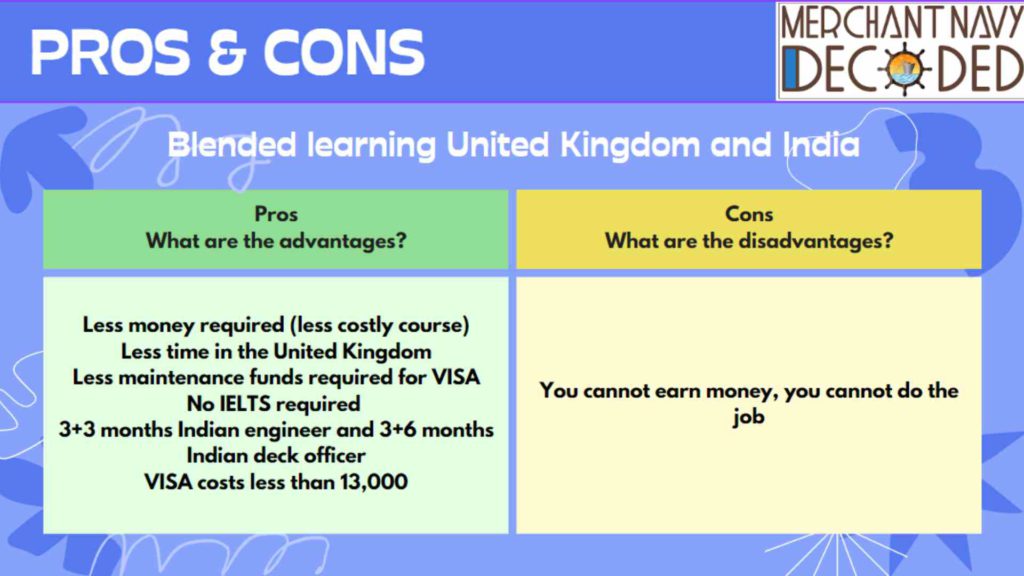 Pros & Cons of India + UK Programme