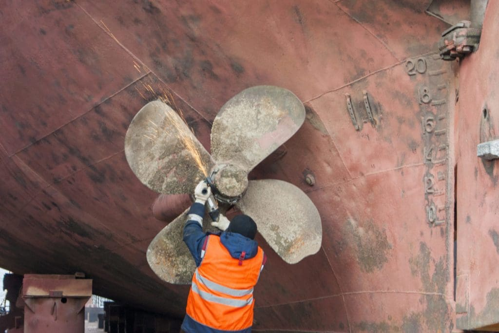 Dry docking inspections