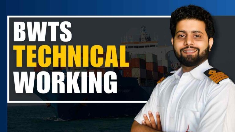 BWTS (Ballast Water Treatment System) TECHNICAL WORKING